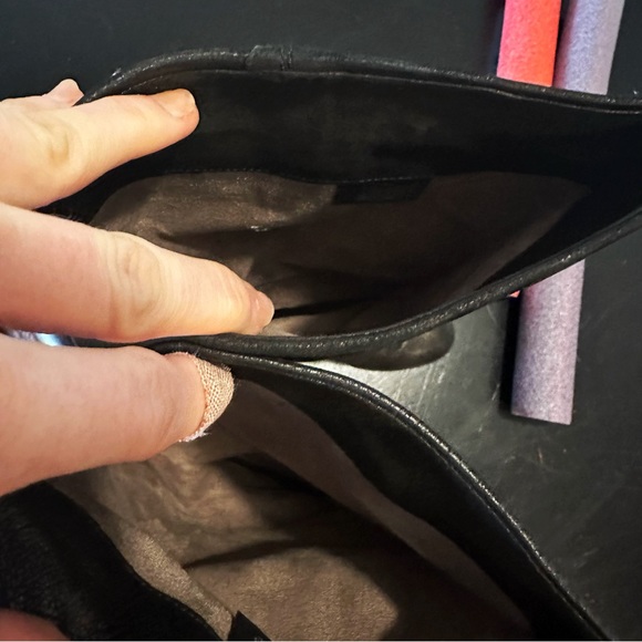 Vince Camuto VC-Autumn Black hooded wedge knee high boots size 7B / 37!! - Picture 14 of 15